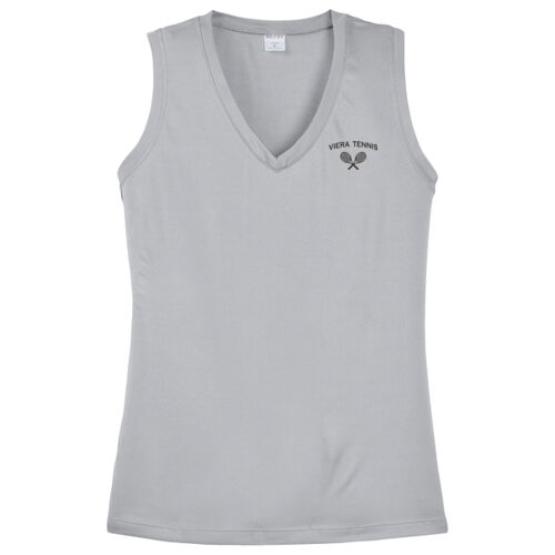 Ladies Sleeveless PosiCharge® Competitor™ V-Neck Tee Thumbnail